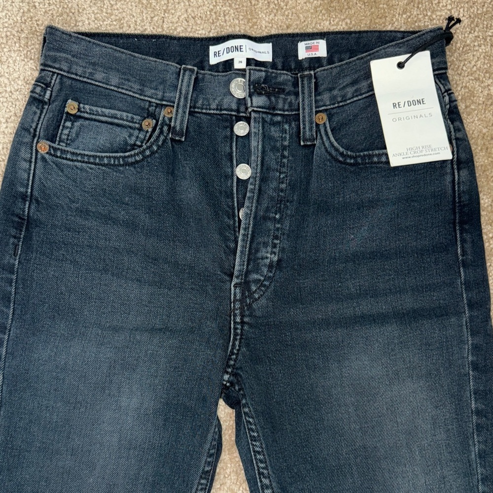 Re/Done Women’s Dark Gray